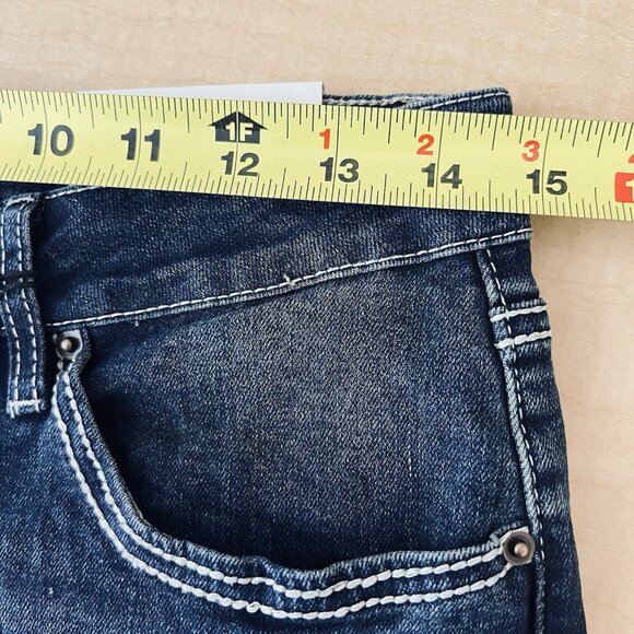 Sexy Fab Women's Blue Denim Jeans Size 11 Boot Cut Comfort Fit Stretch NWT - Picture 9 of 16